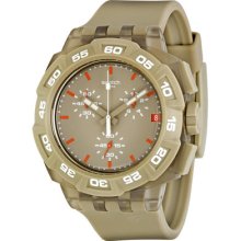 Swatch Beige Hero Chronograph Mens Watch Suit400