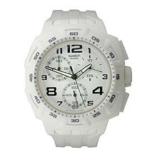 Swatch Chronograph White Dial Men's Watch #SUIW402