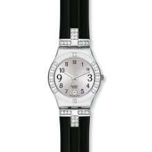 SWATCH FANCY ME BLACK LADIES WATCH YLS430C