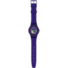 Swatch Purple Lacquered Watch - Jewelry