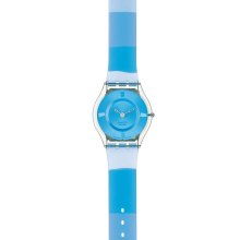 Swatch SFK170 Blue Dial Blue Polyurethane Strap Women's Watch