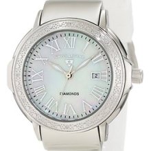 Swiss Legend 20032d-02-wht Women's South Beach Collection Diamond