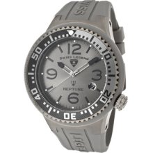 Swiss Legend Men's Neptune Gunmetal Dial Gunmetal Case Black Accents G