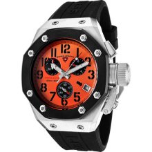 Swiss Legend Men's Trimix Diver Chronograph Black Silicone