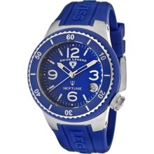 SWISS LEGEND Watches Women's Neptune (40 mm) Blue Dial Blue Silicone