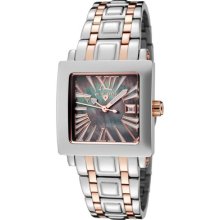 Swiss Legend Women's 20024-sr-01mop Colosso Black Mop Two-tone Watch