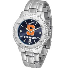 Syracuse Orangemen Competitor AnoChrome-Steel Band Watch