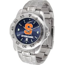 Syracuse Orangemen Sport Steel Band AnoChrome-Men's Watch