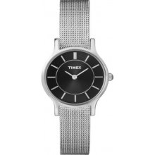 T2P166 Timex Ladies PREMIUM Silver Watch