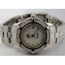 Tag Heuer 2000 Exclusive Ladies Diamond Bezel & Mop Diamond Dial Wn131j