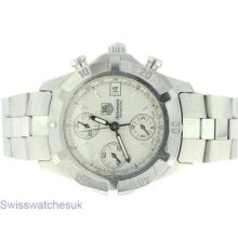 Tag Heuer Aquaracer Chrono Steel Men's Watch Shipped From London,uk, Contact Us