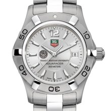 TCU TAG Heuer Watch - Women's Steel Aquaracer