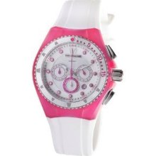 Technomarine 109012 109012 Unisex White Rubber Chronograph Date Watch