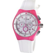 TechnoMarine Cruise Beach Pink and White Unisex Watch 109012