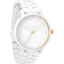 The Kensington Watch for Women - One Size - All White / Gold