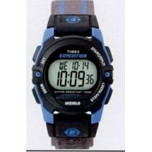 Timex Expedition Blue/Black Core Chrono Alarm Timer Watch