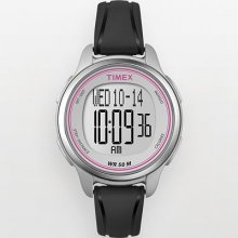 Timex Health Touch Gray And Black Resin Digital Watch - T5k636kz -