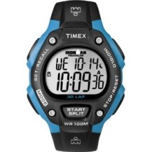 Timex Ironman 30-Lap Full Size Watch Blue/Black #T5K521