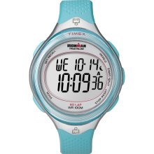 Timex Ironman Clear View 30 Lap - Sea Blue/Silver