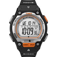 Timex Ironman Shock-Resistant Steel 30-Lap - Black ...