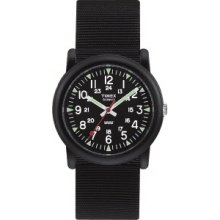 Timex T18581 Mens Classic Camper Black Watch Â£22.99