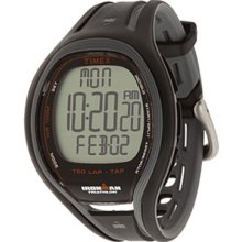 Timex Unisex Ironman T5K253 Black Resin Quartz Watch with Digital Dial