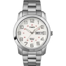 Timex Value Sport Chic watch with White Dial - Silver