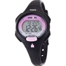 Timex Women's Ironman T5K522 Black Resin Quartz Watch with Digital Dial