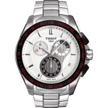 Tissot Men's 'veloci-t' Stainless Steel Chronograph Watch