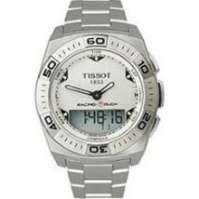 Tissot Racing-touch Chrono Alarm Compass Tide Timer Solid Steel T0025201103100