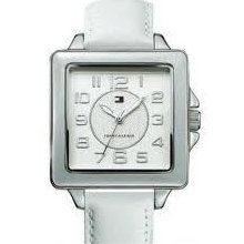 Tommy Hilfiger 1780831 Women's White Leather Watch