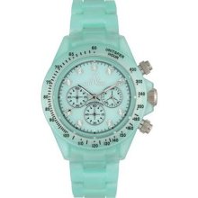 Toy Watch FLP12LB Aqua Dial Aqua Band Womens Watch