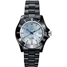 Toy Watch Mavi Ceramic Blue Mop Dial Automatic Black Ceramic Watch Ct01bk