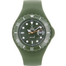 ToyWatch Watches Men's Green Dial Green Silicone Green Silicone/Green