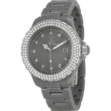 Toywatch Women's 'plasteramic' Crystal Watch