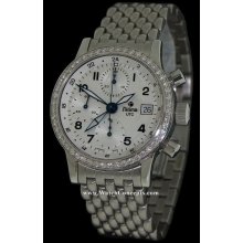 Tutima Flieger wrist watches: Fx Chrono Diamond Bezel 788-85d