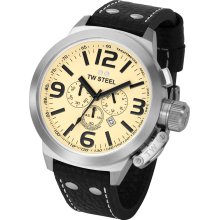 TW Steel Men's Canteen Beige Dial Watch TW-Steel-TW3