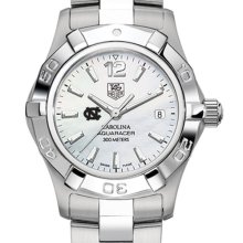 UNC TAG Heuer Watch - Women's Steel Aquaracer w/ MOP Dia