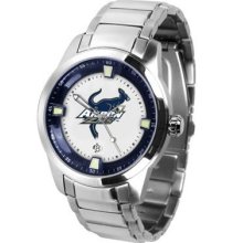 University of Akron Zips Men's Stainless Steel Outdoor Watch