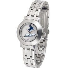 University of Akron Zips Ladies Stainless Steel Watch