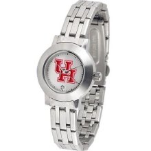 University of Houston Ladies Stainless Steel Watch