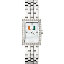 University Of Miami Allure Watch Stainless Steel Bracelet