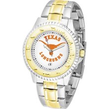 University of Texas Longhorns Men's Two Tone Dress Watch