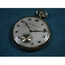 Vacheron Constantin 18k Pocket Watch Rare 1930's