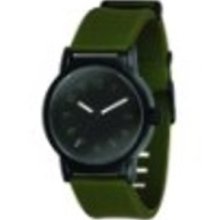 Vestal Men's ALPU005 Alpha Bravo Black With Army Green Polyurethane