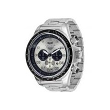 Vestal The ZR-3 High Frequency Collection Watches Brushed Silver/Silver/White One Size Fits All