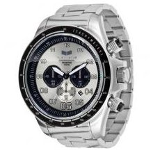 Vestal The ZR-3 High Frequency Collection Watches Brushed Silver/Silver/Silver One Size Fits All