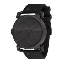 Vestal USS Observer Watch - Black / Matte Black / Black