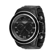 Vestal ZR-3 Watch in All Black / Silver