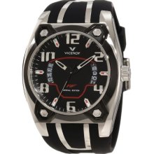 Viceroy Men's 47609-75 Stainless-steel Black Rubber Date Watch ...